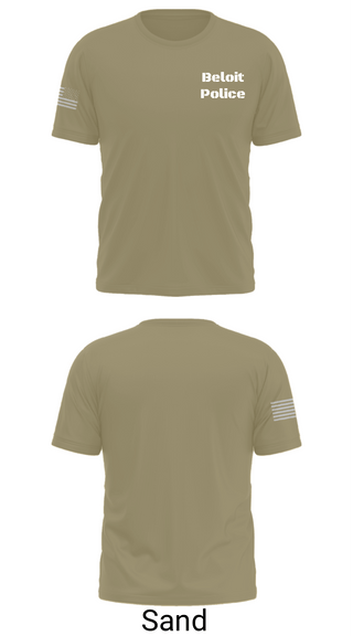 Old School Cotton Feel Shirt, Beloit Police, , Teamtime, Team time, sublimation, custom sports apparel, team uniforms, spirit wear, spiritwear, sports uniforms, custom shirts, team store, custom team store, fundraiser sports, apparel fundraiser
