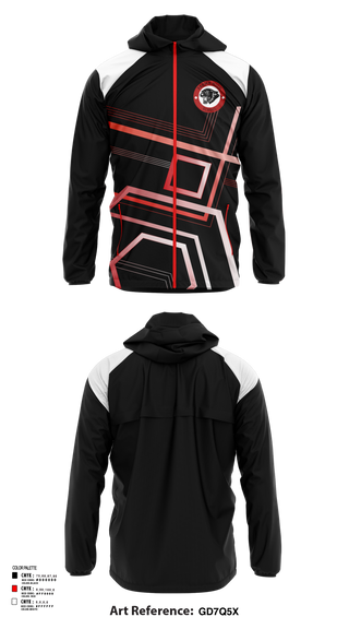 Windbreaker, Parma High School Soccer, Women's Soccer, Teamtime, Team time, sublimation, custom sports apparel, team uniforms, spirit wear, spiritwear, sports uniforms, custom shirts, team store, custom team store, fundraiser sports, apparel fundraiser