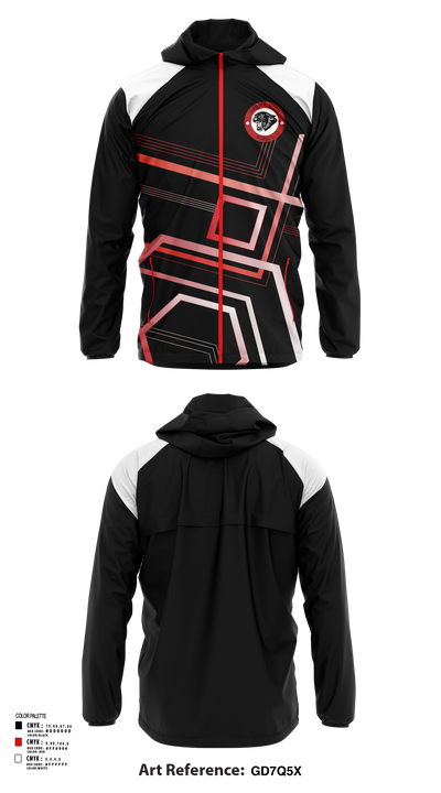 Parma High School Soccer 46060383 Windbreaker - 51
