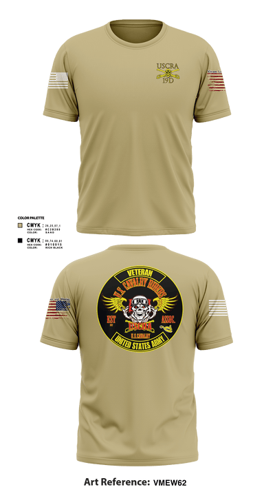 US Cavalry Riders 76444947 Short Sleeve Performance Shirt - 3