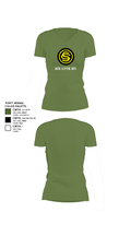 OCS 117th RTI 76770798 Women's Short Sleeve V-neck Shirt - 42