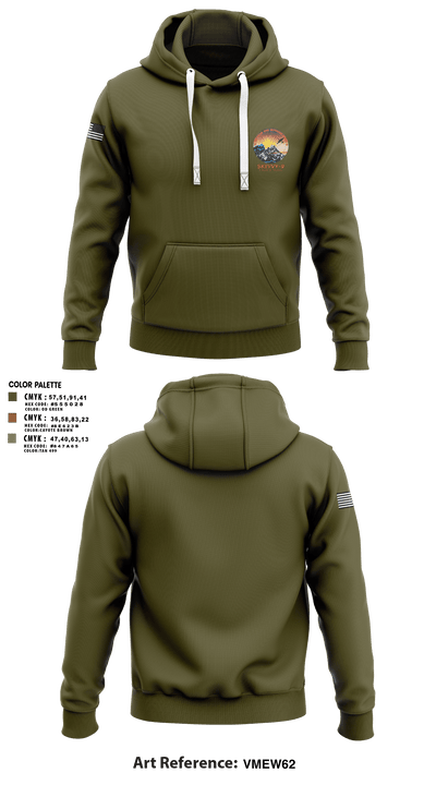 SKIVVY NINE 90981847 Hoodie - 1