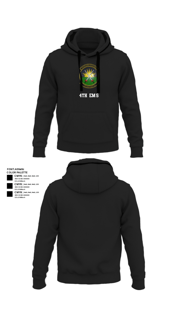 Hoodie, 4th EMS, Air Force, Teamtime, Team time, sublimation, custom sports apparel, team uniforms, spirit wear, spiritwear, sports uniforms, custom shirts, team store, custom team store, fundraiser sports, apparel fundraiser