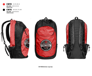 Gear Bag, Foothill Jr Cougars Football and Cheer, Football, Teamtime, Team time, sublimation, custom sports apparel, team uniforms, spirit wear, spiritwear, sports uniforms, custom shirts, team store, custom team store, fundraiser sports, apparel fundraiser