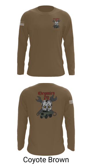 Long Sleeve Performance Shirt, Organics plt, Marines, Teamtime, Team time, sublimation, custom sports apparel, team uniforms, spirit wear, spiritwear, sports uniforms, custom shirts, team store, custom team store, fundraiser sports, apparel fundraiser