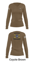 3ID divarty3ID DIVARTY 78384929 Women's Long Sleeve V-neck Shirt - 15