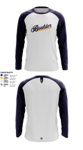 BOULDER HIGH SCHOOL GIRLS VOLLEYBALL 13514059 Old School Cotton Feel Shirt - 1