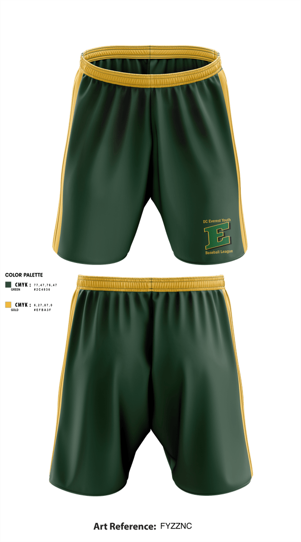 Athletic Shorts With Pockets, DC Everest Youth Baseball League, Baseball, Teamtime, Team time, sublimation, custom sports apparel, team uniforms, spirit wear, spiritwear, sports uniforms, custom shirts, team store, custom team store, fundraiser sports, apparel fundraiser