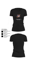 806 Marines 13874790 Women's Short Sleeve V-neck Shirt - 24