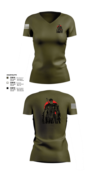Women's Short Sleeve Vneck Shirt, EAF, Marines, Teamtime, Team time, sublimation, custom sports apparel, team uniforms, spirit wear, spiritwear, sports uniforms, custom shirts, team store, custom team store, fundraiser sports, apparel fundraiser