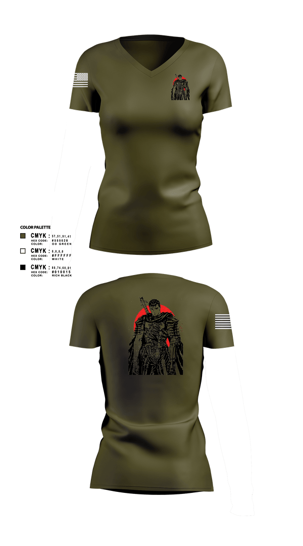 Women's Short Sleeve Vneck Shirt, EAF, Marines, Teamtime, Team time, sublimation, custom sports apparel, team uniforms, spirit wear, spiritwear, sports uniforms, custom shirts, team store, custom team store, fundraiser sports, apparel fundraiser