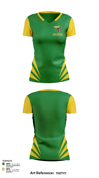 Women's Short Sleeve Vneck Shirt, Northland High School Volleyball, Women's Volleyball, Teamtime, Team time, sublimation, custom sports apparel, team uniforms, spirit wear, spiritwear, sports uniforms, custom shirts, team store, custom team store, fundraiser sports, apparel fundraiser