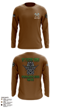 A-CO 2-113th Infantry 71985791 Long Sleeve Performance Polo - 2