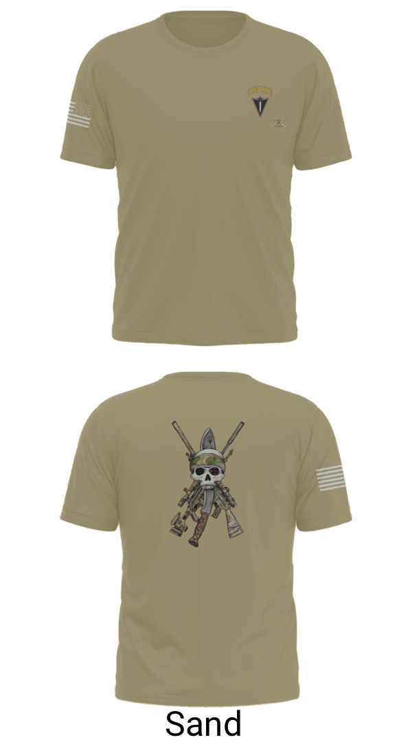 Old School Cotton Feel Shirt, HHC 2/130 IN, National Guard, Teamtime, Team time, sublimation, custom sports apparel, team uniforms, spirit wear, spiritwear, sports uniforms, custom shirts, team store, custom team store, fundraiser sports, apparel fundraiser
