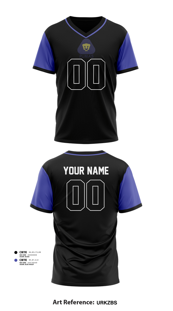 Mens Soccer Jersey, Pumas, Men's Soccer, Teamtime, Team time, sublimation, custom sports apparel, team uniforms, spirit wear, spiritwear, sports uniforms, custom shirts, team store, custom team store, fundraiser sports, apparel fundraiser