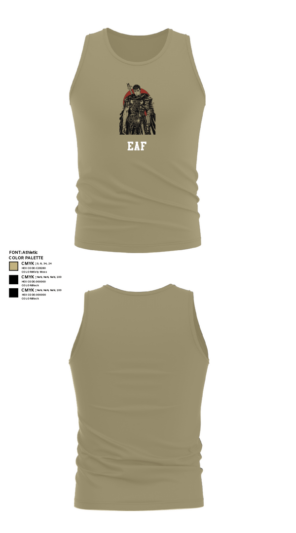 Tank Top, EAF, Marines, Teamtime, Team time, sublimation, custom sports apparel, team uniforms, spirit wear, spiritwear, sports uniforms, custom shirts, team store, custom team store, fundraiser sports, apparel fundraiser