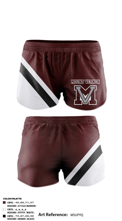 Mount vernon 38553705 Track Shorts - 1