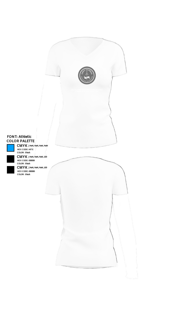 Women's Short Sleeve Vneck Shirt, Grey Harbor Executive ProtectionGrey Harbor Executive Protection, , Teamtime, Team time, sublimation, custom sports apparel, team uniforms, spirit wear, spiritwear, sports uniforms, custom shirts, team store, custom team store, fundraiser sports, apparel fundraiser