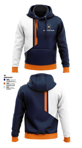 Hoodie, Black out elite, Men's Basketball, Teamtime, Team time, sublimation, custom sports apparel, team uniforms, spirit wear, spiritwear, sports uniforms, custom shirts, team store, custom team store, fundraiser sports, apparel fundraiser