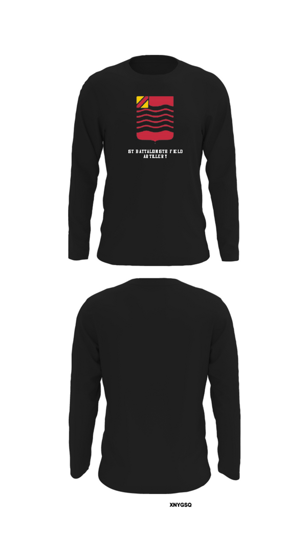 Long Sleeve Performance Shirt, 1st Battalion 15th Field Artillery, Army, Teamtime, Team time, sublimation, custom sports apparel, team uniforms, spirit wear, spiritwear, sports uniforms, custom shirts, team store, custom team store, fundraiser sports, apparel fundraiser