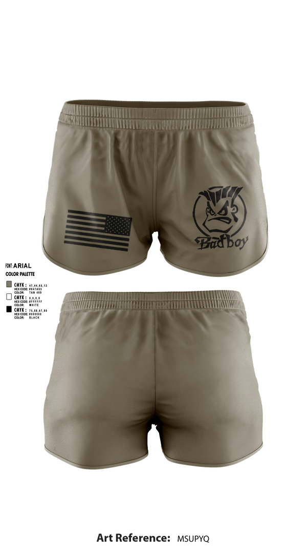 Ranger Panties, 3rd PLT Bad Boys, Army, Teamtime, Team time, sublimation, custom sports apparel, team uniforms, spirit wear, spiritwear, sports uniforms, custom shirts, team store, custom team store, fundraiser sports, apparel fundraiser