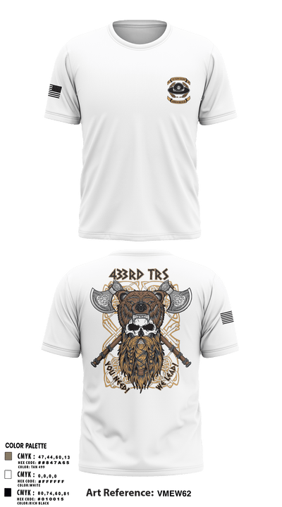 433 TRS 45089100 Old School Cotton Feel Shirt - 9