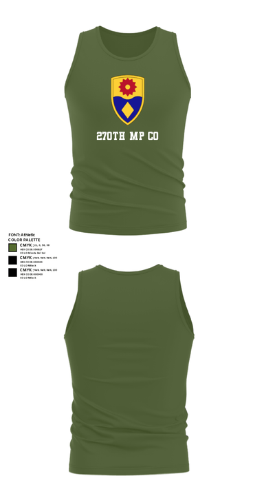 270th MP CO 56608510 Tank Top - 56