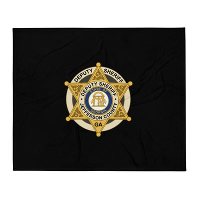 JEFFERSON COUNTY SHERIFFS OFFICE Throw Blanket - 1