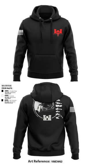 Hoodie, 302nd EN CO, Army, Teamtime, Team time, sublimation, custom sports apparel, team uniforms, spirit wear, spiritwear, sports uniforms, custom shirts, team store, custom team store, fundraiser sports, apparel fundraiser