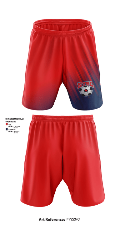 Niles Middle School Soccer 30384390 Mens Soccer Shorts - 1