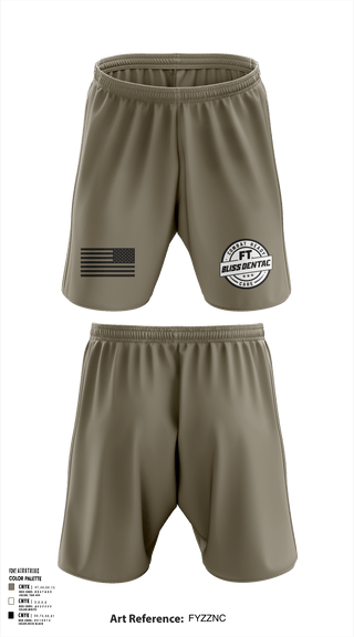 Athletic Shorts With Pockets, Fort Bliss DENTAC, Army, Teamtime, Team time, sublimation, custom sports apparel, team uniforms, spirit wear, spiritwear, sports uniforms, custom shirts, team store, custom team store, fundraiser sports, apparel fundraiser