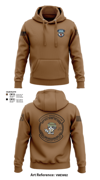 Hoodie, B Co 277 ASB ARP, Army, Teamtime, Team time, sublimation, custom sports apparel, team uniforms, spirit wear, spiritwear, sports uniforms, custom shirts, team store, custom team store, fundraiser sports, apparel fundraiser