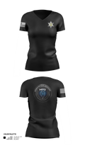 Manhattan Police Department 25505954 Women's Short Sleeve V-neck Shirt - 140
