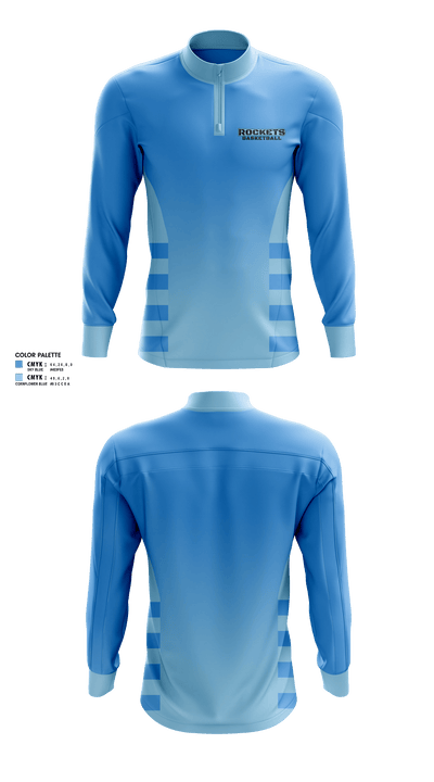 Rockets 40573800 Quarter Zip Jacket - 1