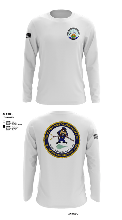 Marcus Island Loran Station 7810741 Long Sleeve Performance Shirt - 3