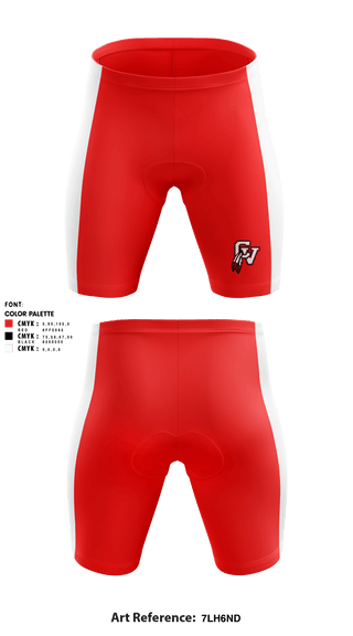 Men's Compression Shorts, Big Reds, Track & Field, Teamtime, Team time, sublimation, custom sports apparel, team uniforms, spirit wear, spiritwear, sports uniforms, custom shirts, team store, custom team store, fundraiser sports, apparel fundraiser