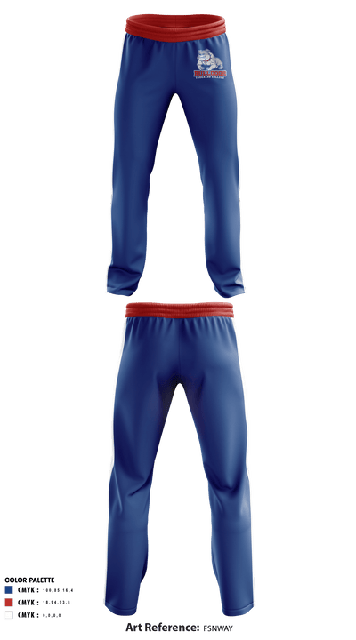 Tougaloo College Volleyball 94126568 Sweatpants - 40