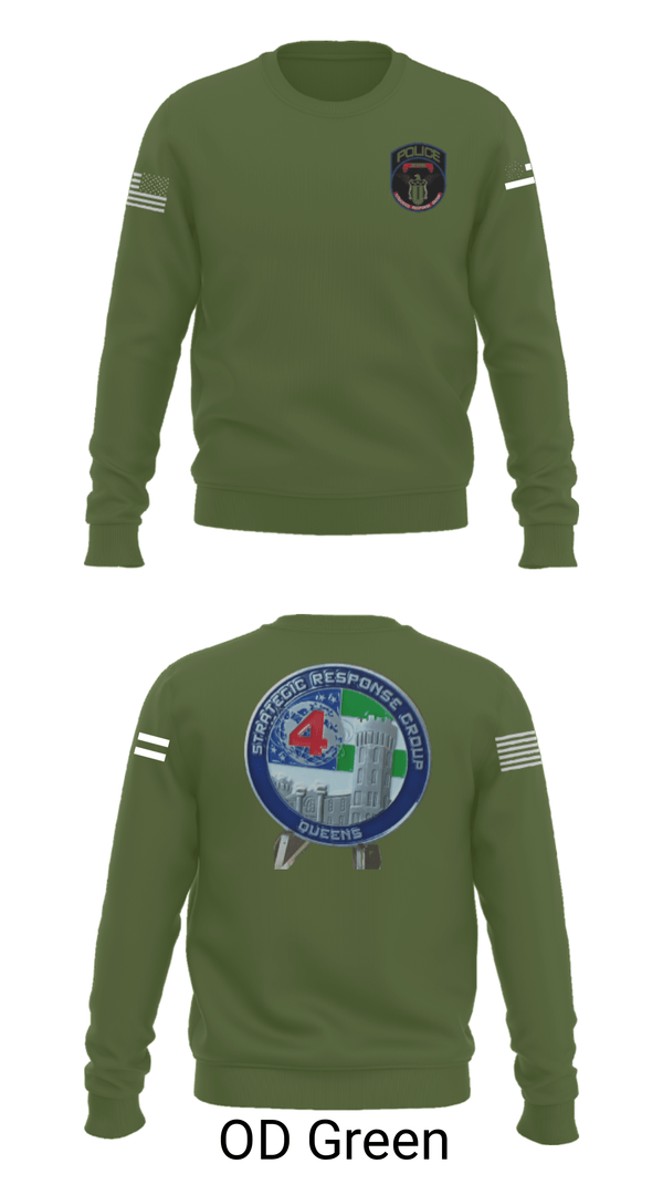Crew Neck Sweatshirt, SRG 4, Police, Teamtime, Team time, sublimation, custom sports apparel, team uniforms, spirit wear, spiritwear, sports uniforms, custom shirts, team store, custom team store, fundraiser sports, apparel fundraiser