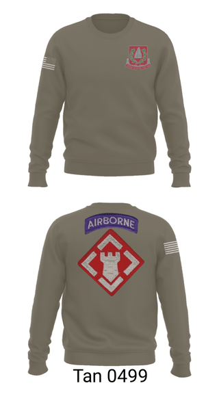 Crew Neck Sweatshirt, 37th engineer bn, Army, Teamtime, Team time, sublimation, custom sports apparel, team uniforms, spirit wear, spiritwear, sports uniforms, custom shirts, team store, custom team store, fundraiser sports, apparel fundraiser