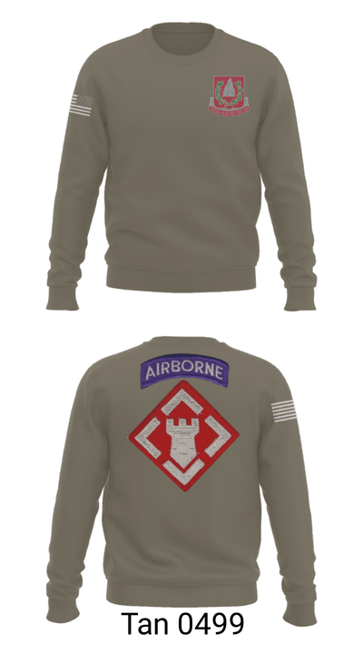 37th engineer bn 83010266 Crew Neck Sweatshirt - 65