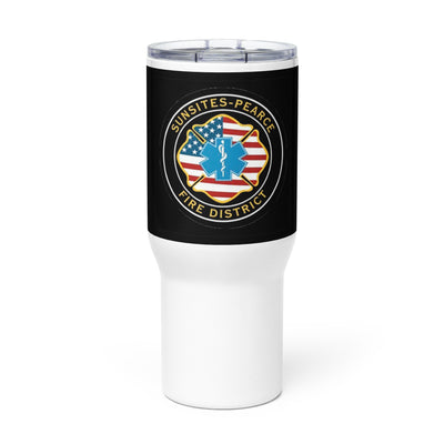 Sunsites-Pearce Fire District Travel mug with a handle - 2
