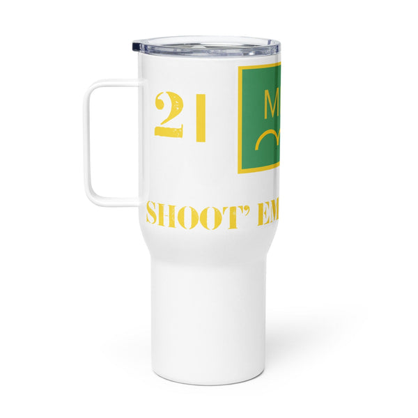 21ST MILITARY POLICE COMPANY (AIRBORNE) 69351139 Travel mug with a handle