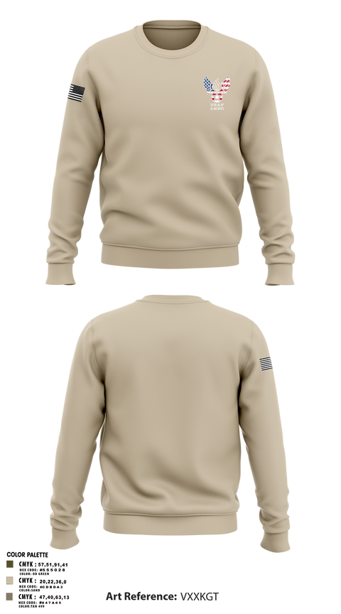 Crew Neck Sweatshirt, , Air Force, Teamtime, Team time, sublimation, custom sports apparel, team uniforms, spirit wear, spiritwear, sports uniforms, custom shirts, team store, custom team store, fundraiser sports, apparel fundraiser