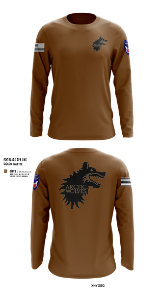 Long Sleeve Performance Shirt, Arctic Wolves, , Teamtime, Team time, sublimation, custom sports apparel, team uniforms, spirit wear, spiritwear, sports uniforms, custom shirts, team store, custom team store, fundraiser sports, apparel fundraiser