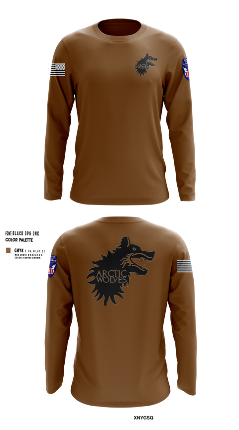 Long Sleeve Performance Shirt, Arctic Wolves, , Teamtime, Team time, sublimation, custom sports apparel, team uniforms, spirit wear, spiritwear, sports uniforms, custom shirts, team store, custom team store, fundraiser sports, apparel fundraiser