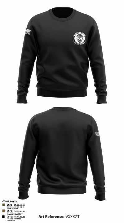 R2 Performance center 32912222 Crew Neck Sweatshirt - 9