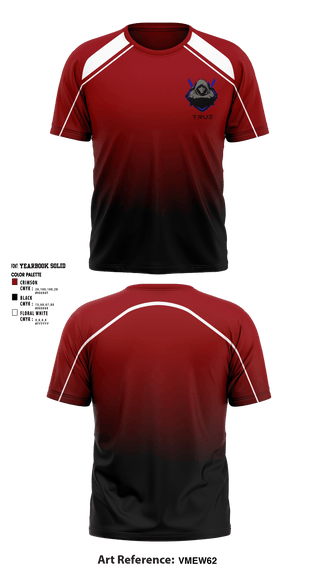 Short Sleeve Performance Shirt, True, E-Sports, Teamtime, Team time, sublimation, custom sports apparel, team uniforms, spirit wear, spiritwear, sports uniforms, custom shirts, team store, custom team store, fundraiser sports, apparel fundraiser
