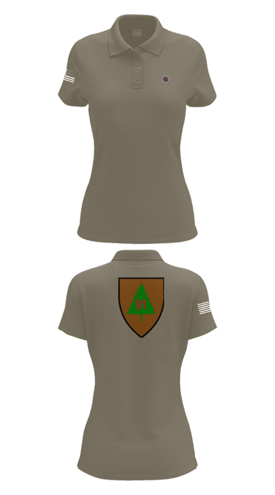 4-361st OC/T 3929267 Women's Short Sleeve Performance Polo  - 75