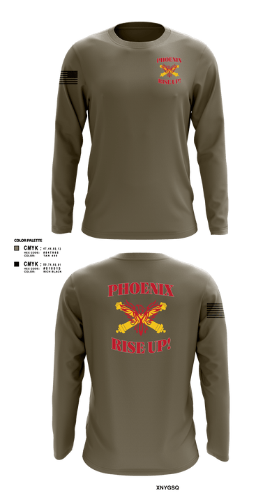 Fsb phoenix battery 51889710 Long Sleeve Performance Shirt - 15
