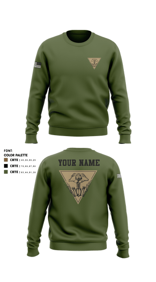 Crew Neck Sweatshirt, Ghost Frogs, Golf, Teamtime, Team time, sublimation, custom sports apparel, team uniforms, spirit wear, spiritwear, sports uniforms, custom shirts, team store, custom team store, fundraiser sports, apparel fundraiser